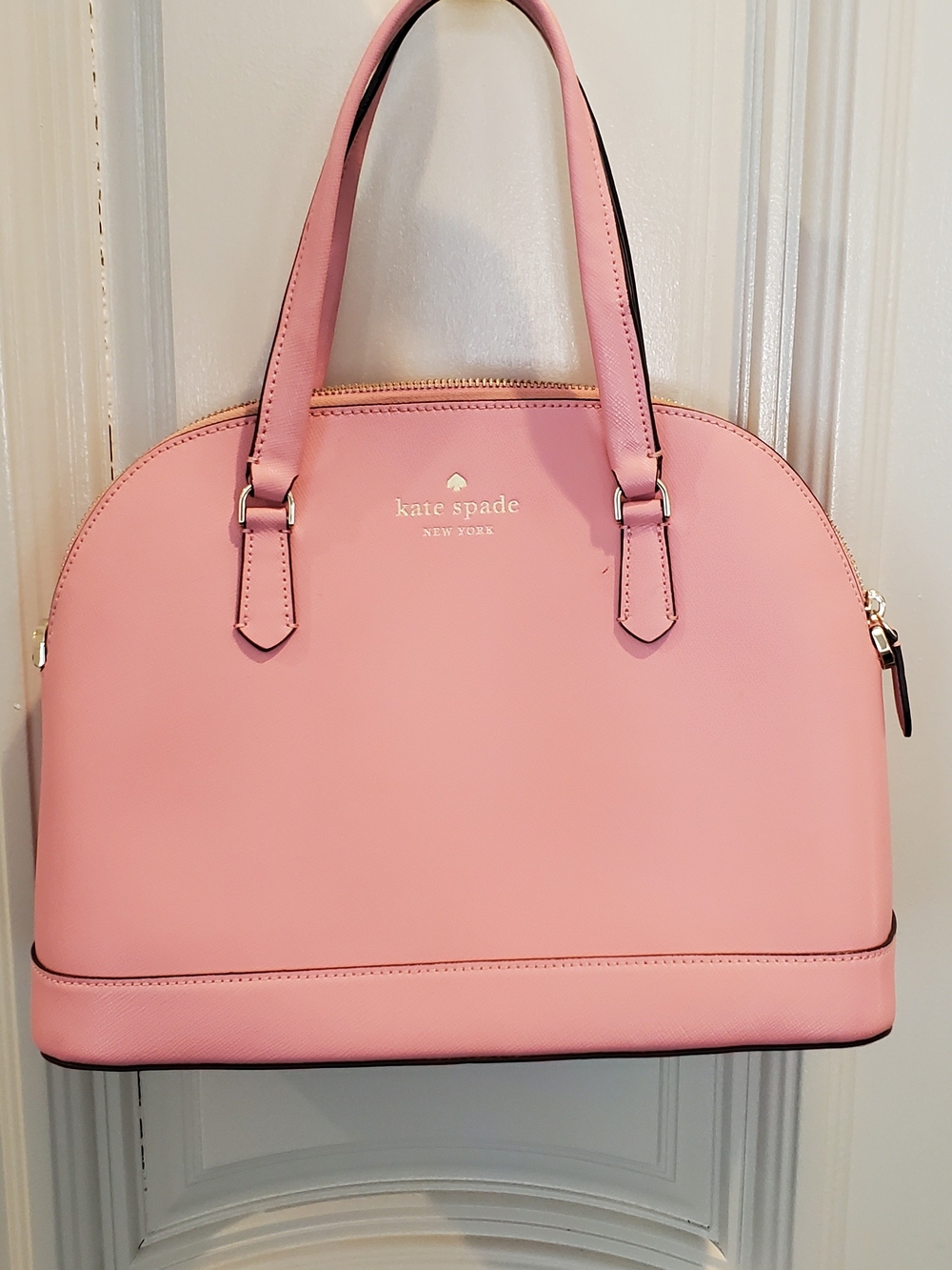 kate spade Pink Leather Dome Satchel